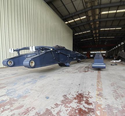 Tùy chỉnh màu sắc Excavator đống lái boom cánh tay với Hammer Auger gắn