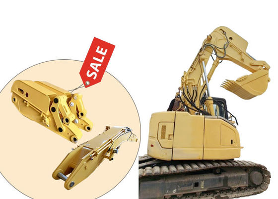 Thiết bị xây dựng Excavator Tunnel Arm Boom ngắn với xô / bộ ngắt