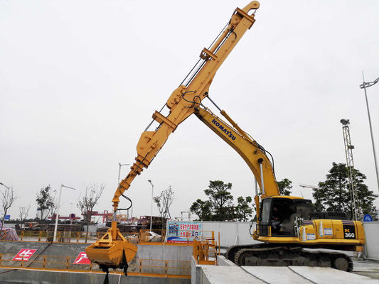 Long Reach Telescopic Boom cho máy đào, công trình xây dựng kim loại cánh tay kính thiên văn