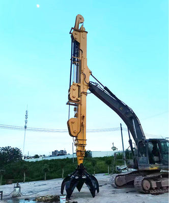 Máy đào hạng nặng cánh tay mở rộng, tầm xa Telescopic Boom để đào