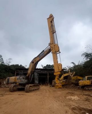 Máy đào hạng nặng cánh tay mở rộng, tầm xa Telescopic Boom để đào