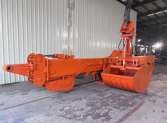 Máy đào ba phần cánh tay ống kính cho máy móc nặng
