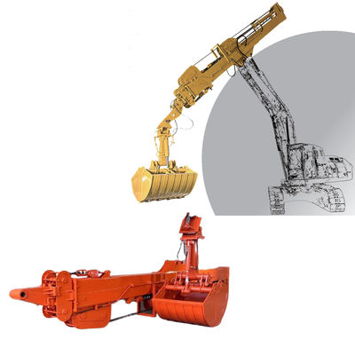 Phụ kiện máy đào cánh tay ống kính BS900E Q355B Vật liệu Ba phần