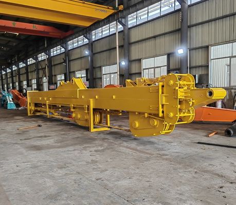 16m 18m cánh tay kính thiên văn cho máy đào Telescopic Boom Hydraulic telescoping excavator