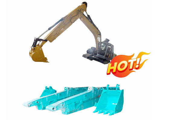 Shaogang Q355B Excavator Telescopic Boom Excavator cánh tay trượt để đào