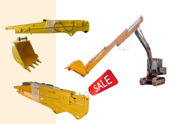 Cánh tay máy đào kính thiên văn tầm xa cho mèo Hitachi Komatsu Sany