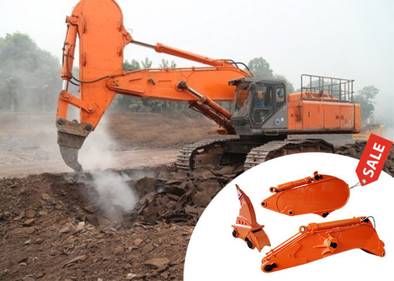 Máy đào hiệu quả cao Rock Boom Arm Thêm màu vàng màu đỏ