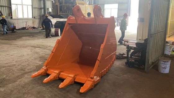 0.25-4.5cbm Heavy Duty Rock Bucket cho Komatsu Excavators Thiết bị nặng