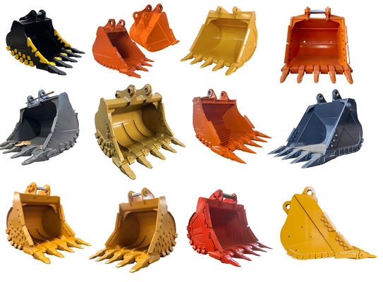 Thiết kế răng tối ưu Excavator Rock Bucket For Construction Demolition Work