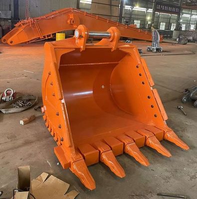 Thiết kế răng tối ưu Excavator Rock Bucket For Construction Demolition Work