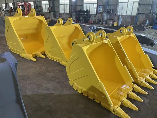 Chọn tùy chỉnh sức mạnh cao Rock Bucket đính kèm máy đào Rock Loading Bucket