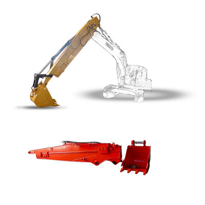 Q355B Excavator Extension Arm Telescopic Boom Hydraulic Sliding Arm Cho giếng sâu