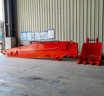 Q355B Excavator Extension Arm Telescopic Boom Hydraulic Sliding Arm Cho giếng sâu