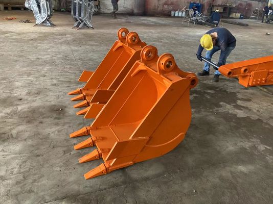 Q355B Cánh tay trượt kính thiên văn tầm xa 8-12m cho máy đào Hitachi thủy lực