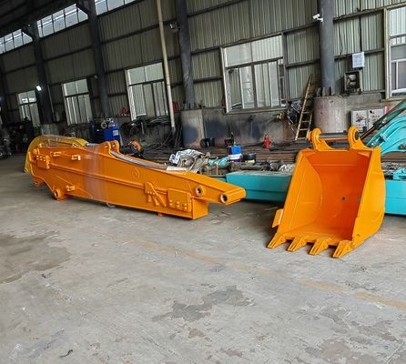 Q355B Cánh tay trượt kính thiên văn tầm xa 8-12m cho máy đào Hitachi thủy lực