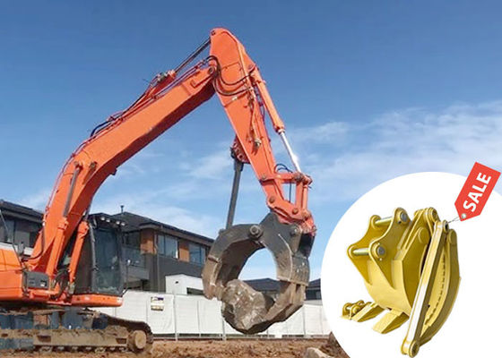 Thời gian sử dụng dài hơn Grip cơ khí cho máy đào CAT HITACHI KOMATSU