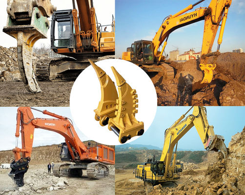 Máy đào xây dựng Máy cắt đất Vibro Máy cắt đào cho máy móc hạng nặng
