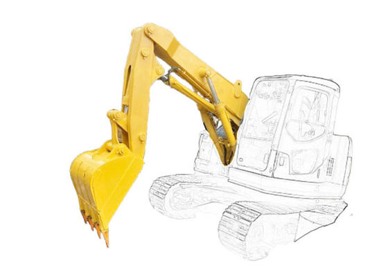 Shaogang Q355B 30-36 tấn Excavator rút ngắn cánh tay đường hầm Boom với xi lanh lớn hơn Excavator rút ngắn boom Excavator đường hầm cánh tay đường hầm Boom