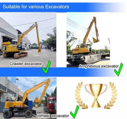 Máy đào 20 tấn 18m dài cho mèo Hitachi komatsu