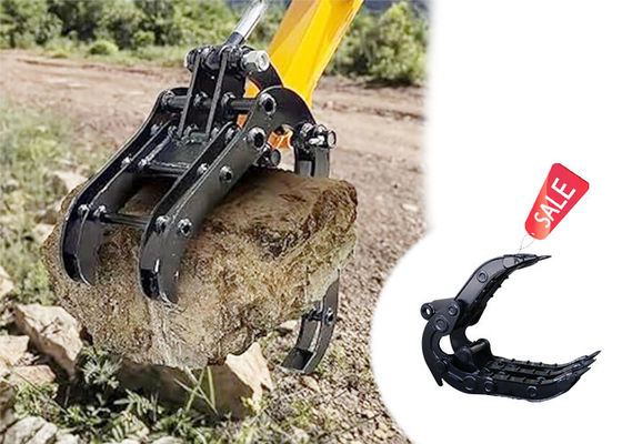 1 tấn - 65 tấn máy đào Máy cầm cơ khí để nắm lấy gỗ đá