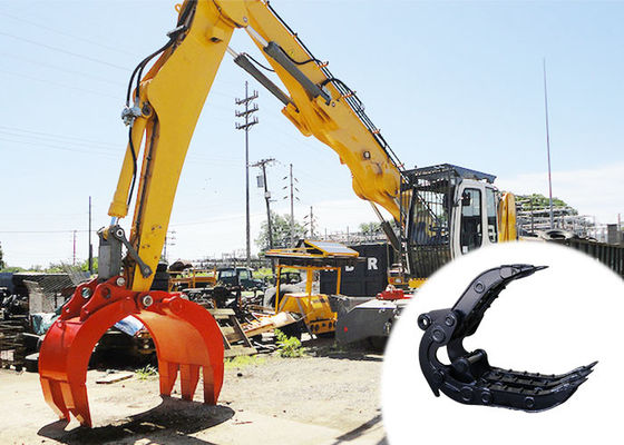 1 tấn - 65 tấn máy đào Máy cầm cơ khí để nắm lấy gỗ đá