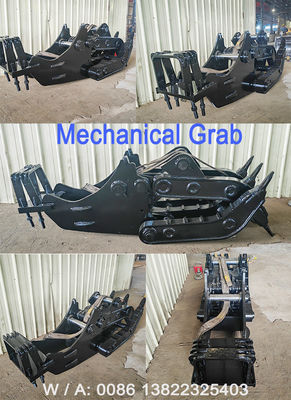 Longer Life Span Mechanical Stone Grapple For CAT HITACHI KOMATSU SANY (Tạm dịch: Màn cầm đá cơ học cho mèo)