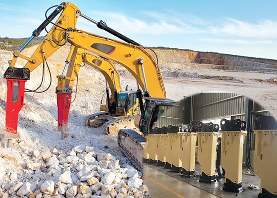 65 tấn máy đào vỡ trong hộp loại máy đào