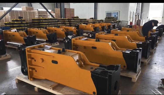 65 tấn máy đào vỡ trong hộp loại máy đào