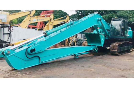 SK220 Long Reach Boom Excavator 16M Sử dụng Shaogang Q355B ủi tốt hơn