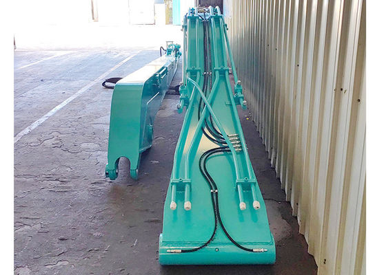 SK220 Long Reach Boom Excavator 16M Sử dụng Shaogang Q355B ủi tốt hơn