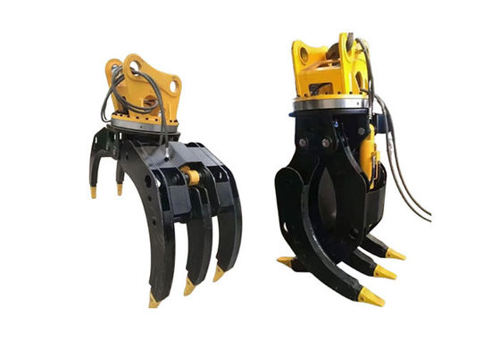 6-8T Máy đào Ứng cắm Ứng cắm thủy lực để nắm lấy đá gỗ