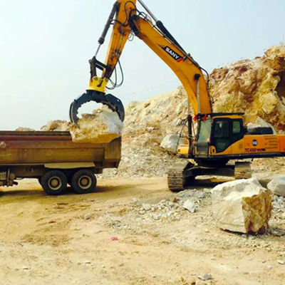 Gắp thủy lực xoay 360 độ với 2 xi lanh, Dịch vụ OEM được cung cấp