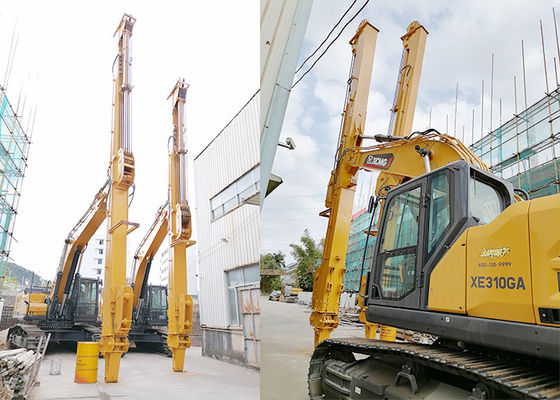 Telescopic Boom Excavator với Grab Clamshell Bucket cho mèo hitachi komatsu