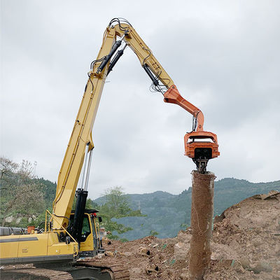 20m 22m Hydraulic Pile Driver Attachment cho Excavator Pile Driving Arm