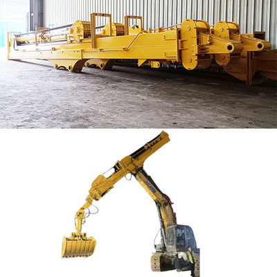 Máy đào cánh tay kính thiên văn để đào caisson trong công việc xây dựng cho 20 tấn