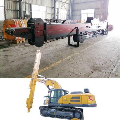20m 25m Telescopic Dipper Arm với Clamshell Bucket Grapple Clamshell Telescopic Arm