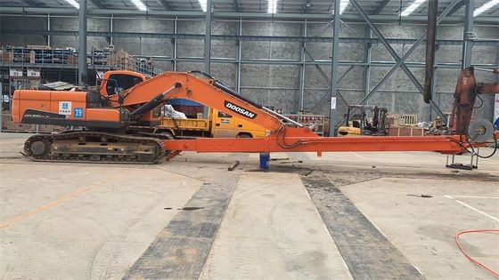 linh hoạt mạnh mẽ hai phần Extension Boom hai giai đoạn cánh tay kính thiên văn