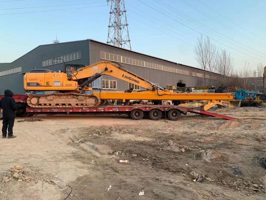 linh hoạt mạnh mẽ hai phần Extension Boom hai giai đoạn cánh tay kính thiên văn