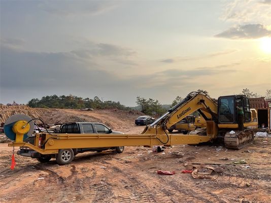 Long Reach Telescopic Arm Two Section Hydraulic Telescopic Boom cho máy đào 6-36 tấn