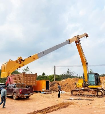 Hai phần Telescopic Boom cho Excavator / Excavator Extendable Boom Arm