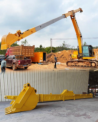 Hai phần Telescopic Boom cho Excavator / Excavator Extendable Boom Arm
