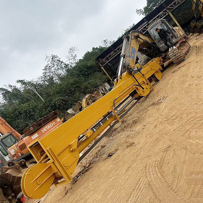 20m 25m Telescopic Dipper Arm với Clamshell Bucket Grapple Clamshell Telescopic Arm