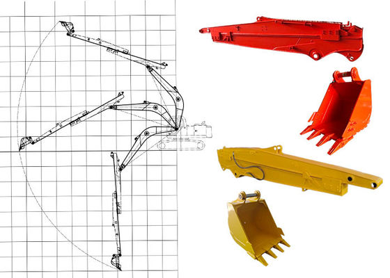 Tốt hơn hàn Excavator cánh tay kính thiên văn Ningbo kết nối kính thiên văn