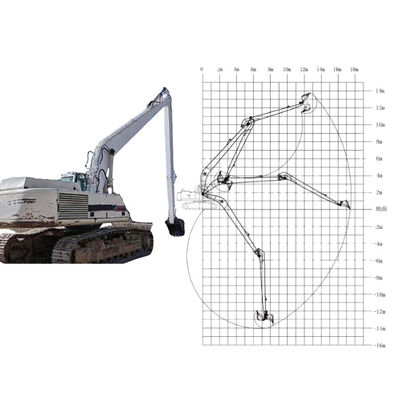20M Long Reach Boom Excavator với Bucket Cylinder để đào cát