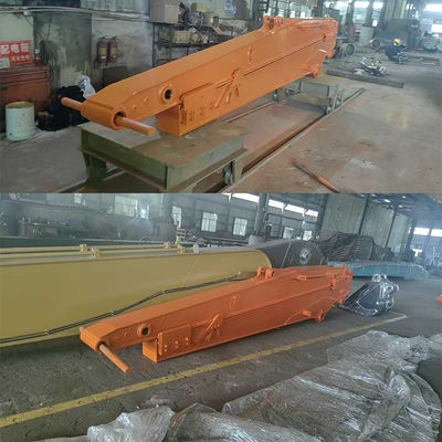 8M Excavator Telescopic Arm sử dụng Shaogang Q355B Telescopic Dig Sand