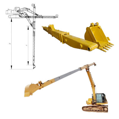 Đào sâu bằng cần vươn ống lồng cho máy xúc 10M hàng đầu