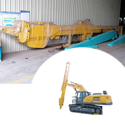 Cỗ máy đào tầm xa cánh tay kính thiên văn với xi lanh