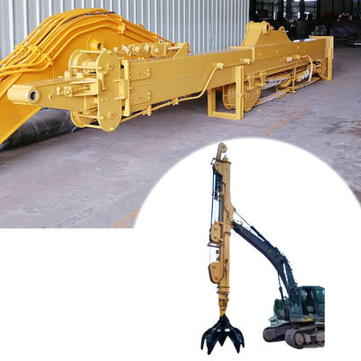 30m 32m Telescopic Dipper Arm với Clamshell Bucket Grapple