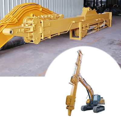 Kính thiên văn thợ đào với chộp xô vỏ vỏ vỏ để nắm lấy cát đất lầy
