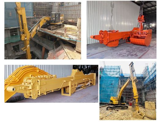 30M 32M Độ sâu đào Long Reach Excavator Telescopic Arm BS900E